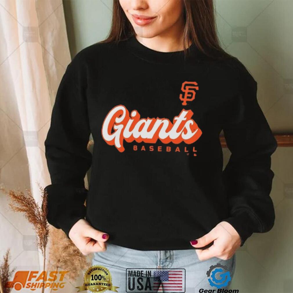 San Francisco Giants Fanatics Branded Black Run The Bases T Shirt