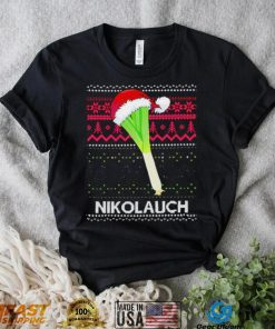 Santa hat spring onion Nikolauch Christmas shirt