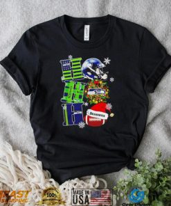 Seattle Seahawks NFL ho ho ho Christmas shirt