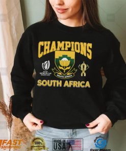 South Africa South Africa RUgby World Cup France Champions 2023 Shirt