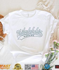 Starter Heather Gray Philadelphia Eagles Tailsweep T Shirt