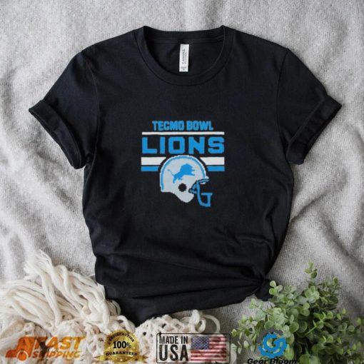 Tecmo Bowl Detroit Lions Attractive Shirt