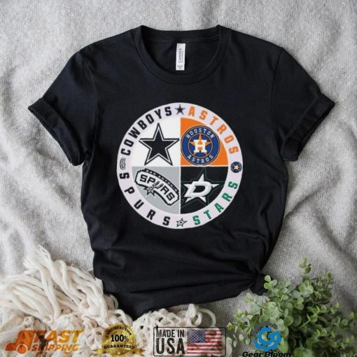 Texas Fan – Cowboys, Astros, Stars and Spurs shirt