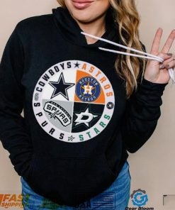 Texas Fan – Cowboys, Astros, Stars and Spurs shirt