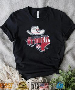 Texas Rangers '47 2023 World Series Champions Local Playoff Franklin T Shirt