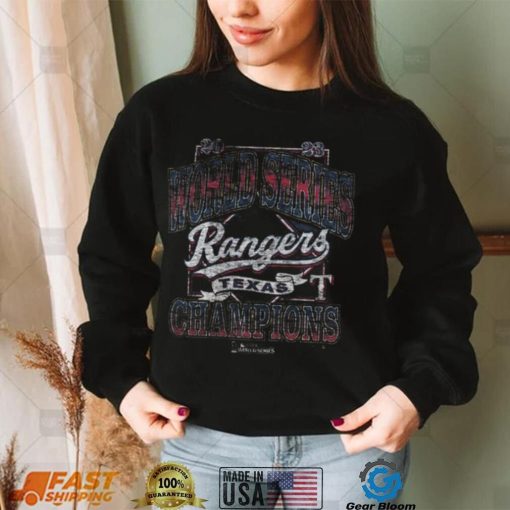 Texas Rangers ’47 Black 2023 World Series Champions Big & Tall T Shirt