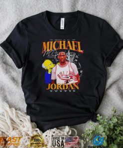 The greatest of all time Michael Jordan and Mr. Burns vintage shirt