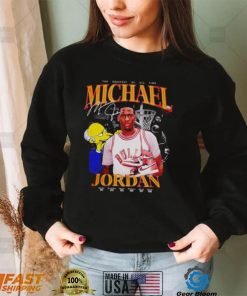 The greatest of all time Michael Jordan and Mr. Burns vintage shirt