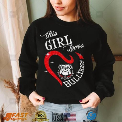 This girl loves Bulldogs shirt