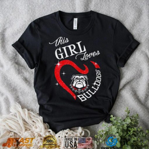 This girl loves Bulldogs shirt