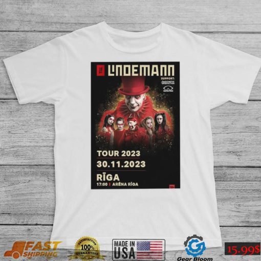Till Lindemann World Tour 2023 Latvia unisex shirt