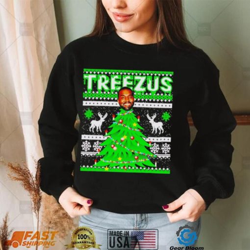 Treezus ugly Christmas shirt