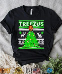 Treezus ugly Christmas shirt