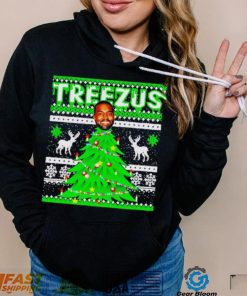 Treezus ugly Christmas shirt