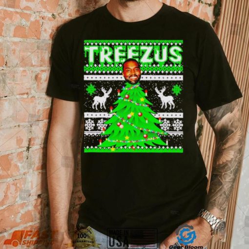 Treezus ugly Christmas shirt