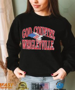 Trending God country Wrigleyville shirt
