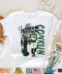 Tyler Conklin number 83 New York Jets football player pose poster shirt