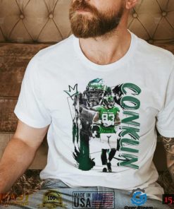 Tyler Conklin number 83 New York Jets football player pose poster shirt