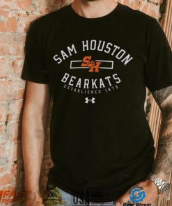 Under Armour Sam Houston Bearkats Black Performance Cotton T Shirt