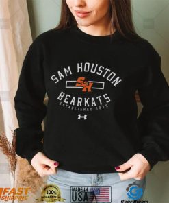Under Armour Sam Houston Bearkats Black Performance Cotton T Shirt
