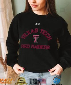 Under Armour Texas Tech Red Raiders Black Tech Performance T Shirts