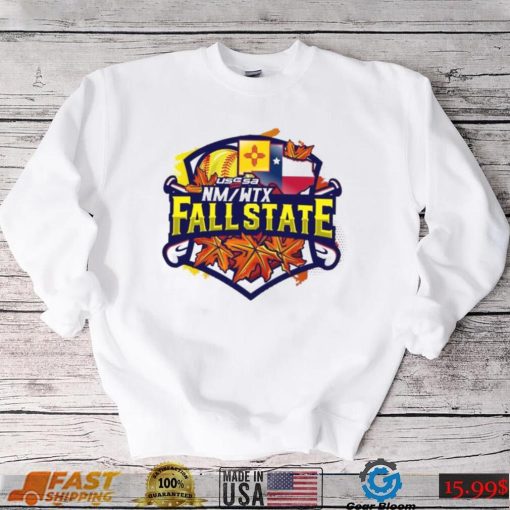 Usssa Texas fast pitch nm or wtx fall state 2023 logo shirt