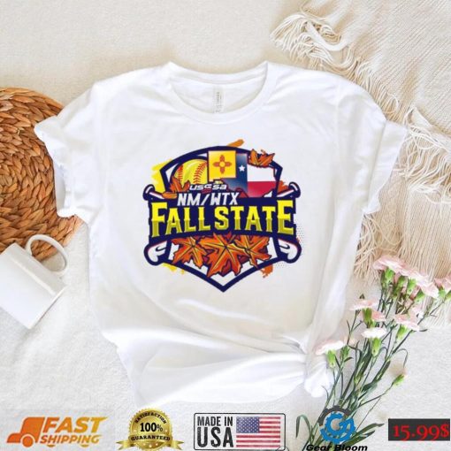 Usssa Texas fast pitch nm or wtx fall state 2023 logo shirt