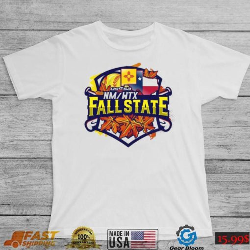 Usssa Texas fast pitch nm or wtx fall state 2023 logo shirt