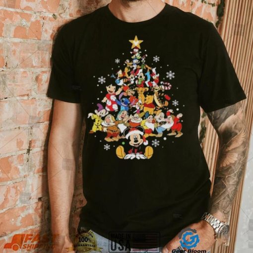 Walt Disney Christmas Tree 2023 Shirt