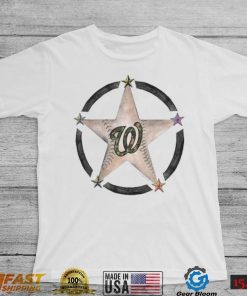 Washington Nationals Tiny Turnip Military Star T Shirt