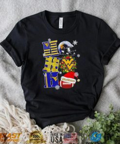 West Virginia Mountaineers NCAA ho ho ho Christmas shirt