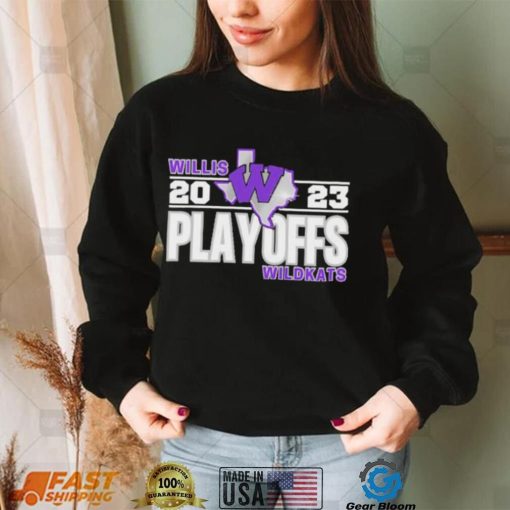 Willis Wildkats 2023 Playoffs shirt