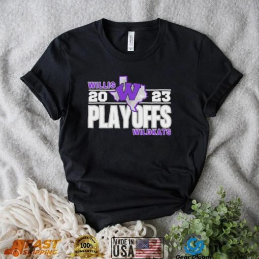 Willis Wildkats 2023 Playoffs shirt