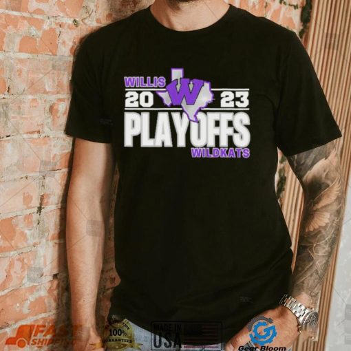 Willis Wildkats 2023 Playoffs shirt