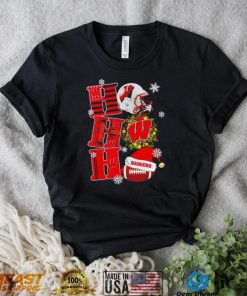 Wisconsin Badgers NCAA ho ho ho Christmas shirt