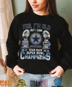 Yes, I'm Old But I Saw 1992 1993 Xxvill Cowboys Shirt
