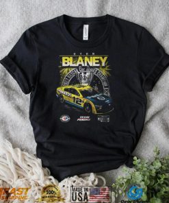 Youth Team Penske Black Ryan Blaney 2023 NASCAR Cup Series Champion Official T Shirt