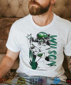 Zach Wilson number 2 New York Jets football player pose poster shirt