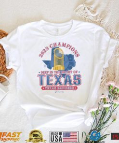 2023 World Series Champions Texas Rangers Franklin 'Trophy' T Shirt