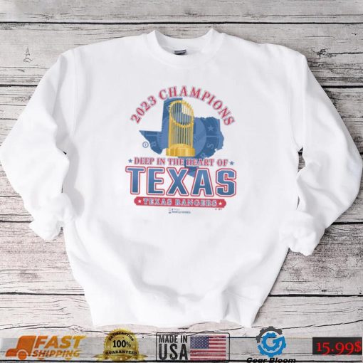 2023 World Series Champions Texas Rangers Franklin ‘Trophy’ T Shirt