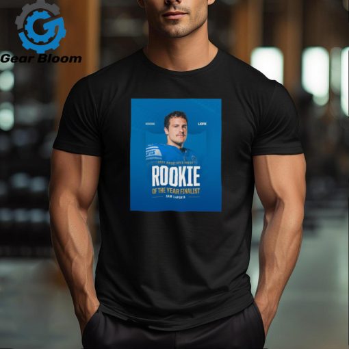 2023 Associated Press Rookie of the year finalist Sam LaPorta Detroit Lions shirt