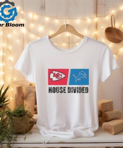 2024 Kansas City Chiefs vs Detroit Lions House Divided Shirt