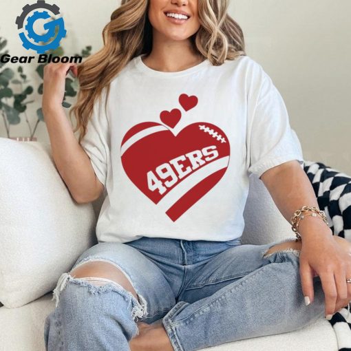 49ers Heart Shirt