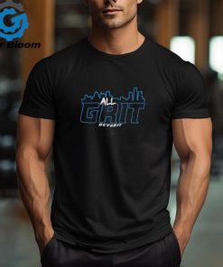 All Grit Detroit Skyline Football NFL shirt