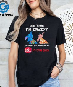 Baby Stitch And Lilo Pelekai Admit it now working at Jack in the box would be Boring with me shirt