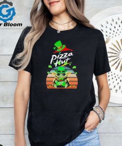 Baby Yoda Pizza Hut St Patrick’s Day 2024 vintage shirt