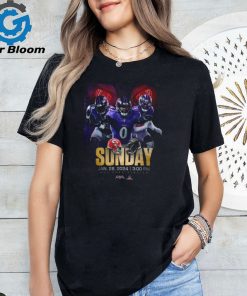 Baltimore Ravens AFC Championship 2024 Versus Kansas City Chiefs Head To Head On Sunday Jan 29 T Shirt