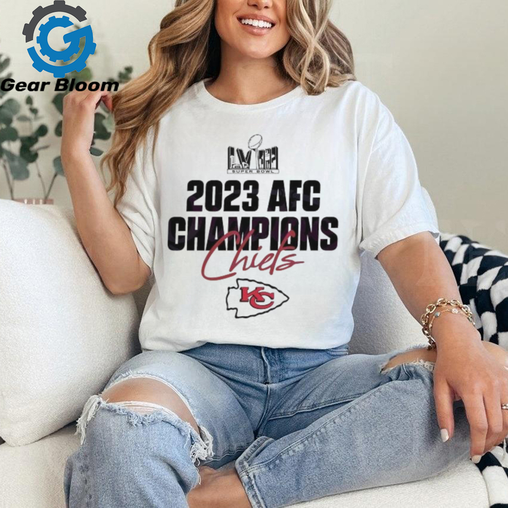 Best LVIII 2023 AFC Champions Chiefs Logo shirt Best LVIII 2023 AFC Champions Chiefs Logo shirt