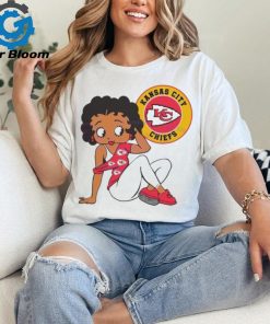 Betty Boop Kansas City Chiefs Logo 2024 shirt