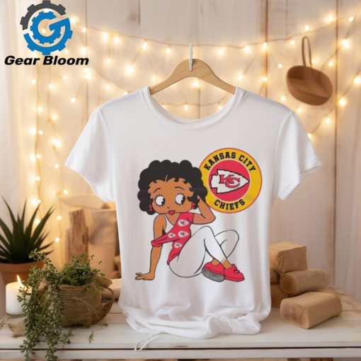 Betty Boop Kansas City Chiefs Logo 2024 shirt